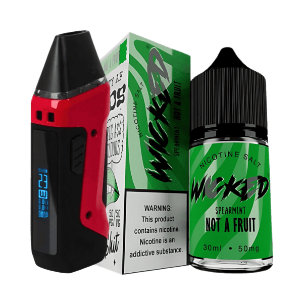 Combo Pod Aegis Nano N30 + Líquido Wicked Salt Spearmint